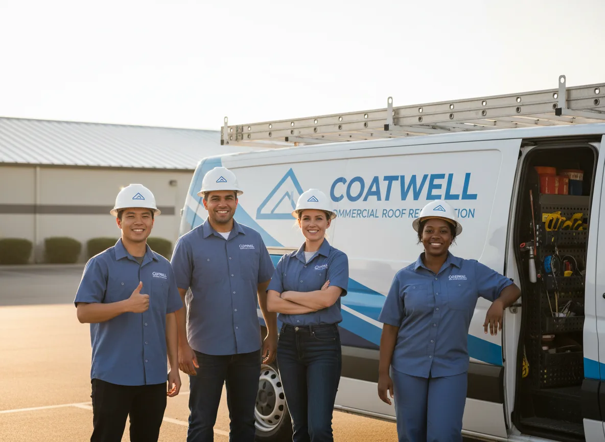 Commercial roof coating company in Cummington, MA